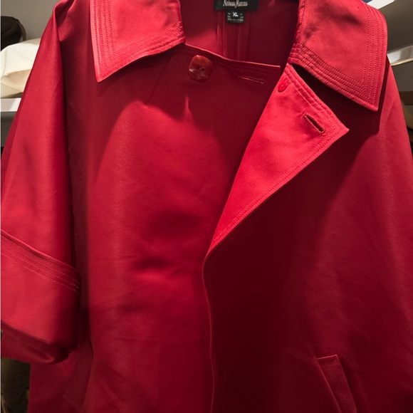 Ellen Tracy Red swing Coat - Picture 2 of 7